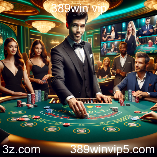 A Experiência Imersiva dos Cassinos ao Vivo no 389win VIP